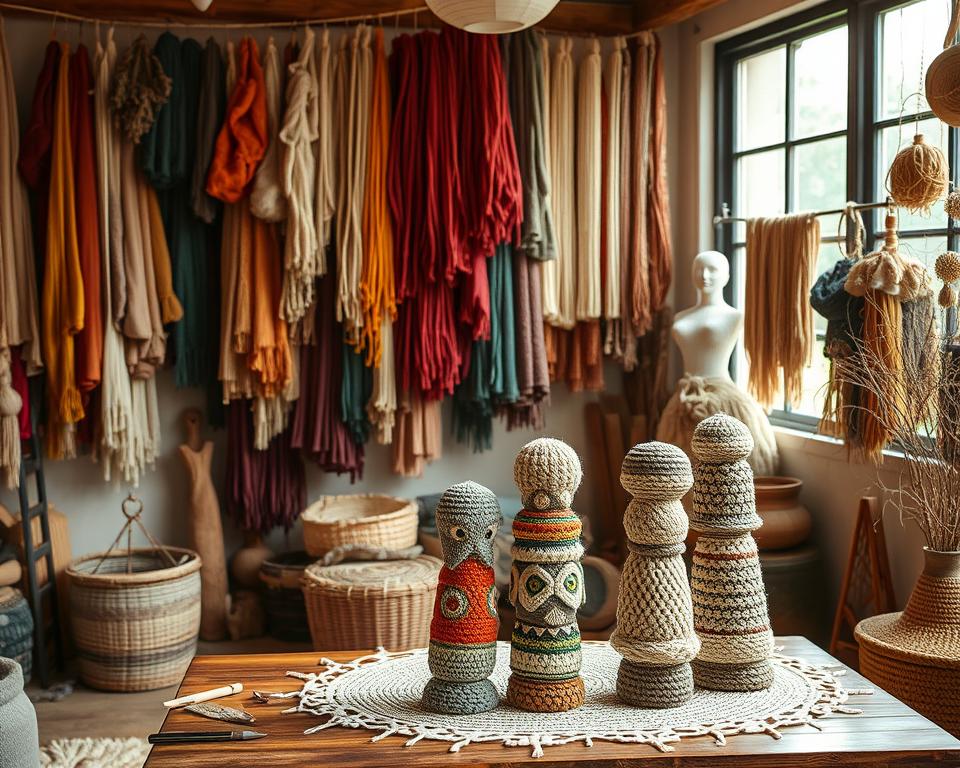 Crochet Andean Totems: Master Natural Wool Dye Techniques